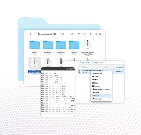 نرم‌افزار منو دیجیتال رزتا (نسخه آنلاین)